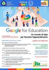 GOOGLE FOR EDUCATION: UN MONDO DI IDEE PER FAVORIRE L'APPRENDIMENTO
